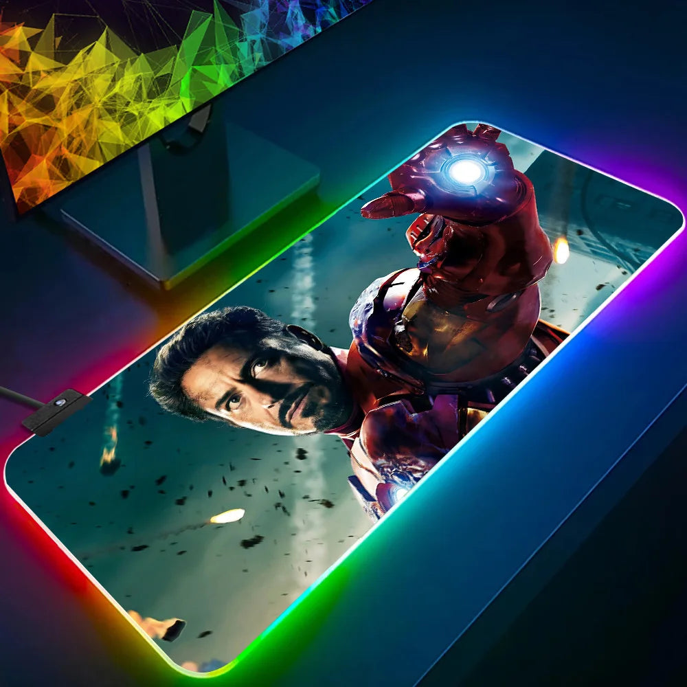 RGB Pc Gamer Keyboard Mouse Pad