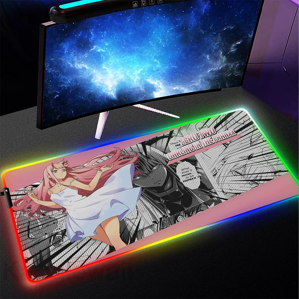 RGB Mouse Pad Large Zero Two