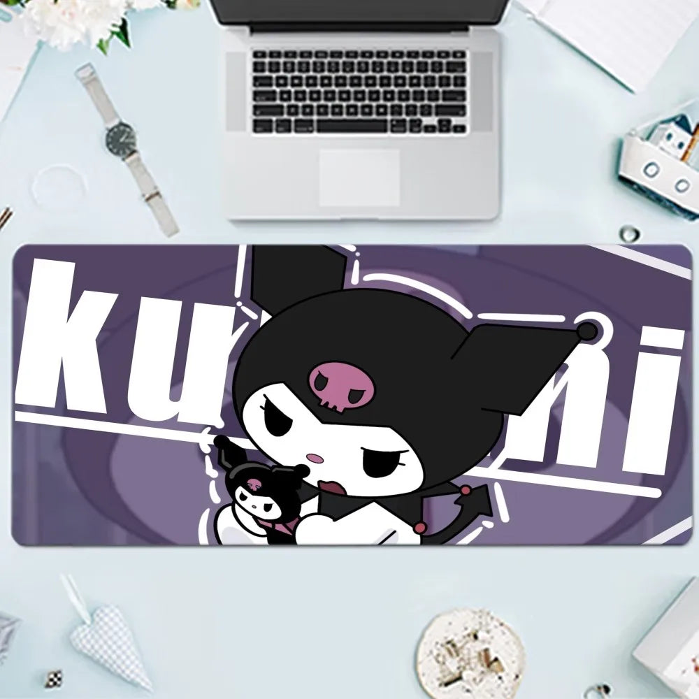 Kuromi Kawaii Mousepad Large Gaming Mouse Mat