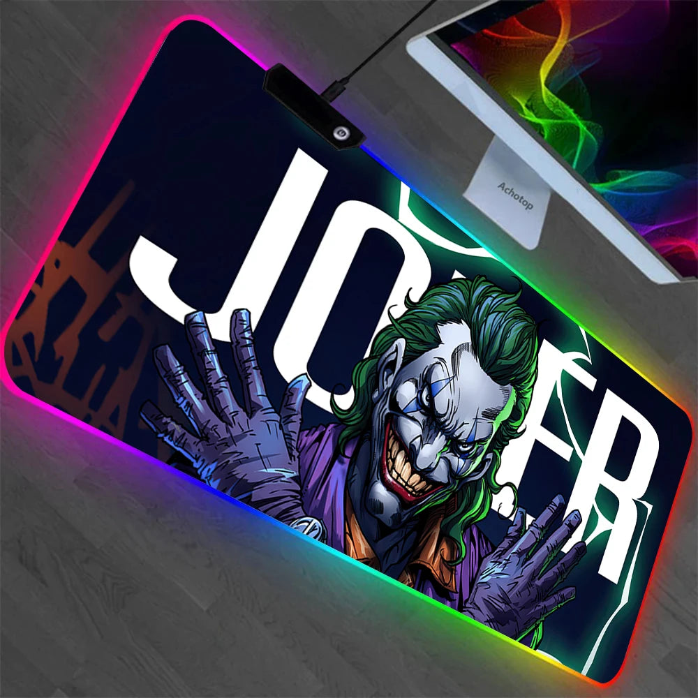 RGB Pc Gamer Keyboard Mouse Pad