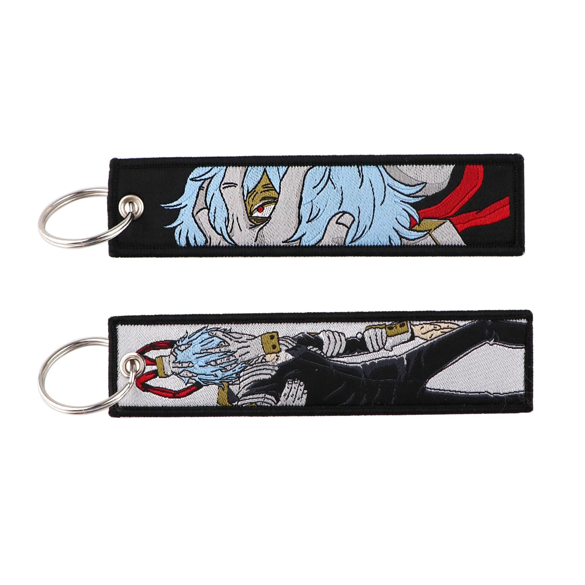 Japanese Anime Cool Embroidery Key Fobs