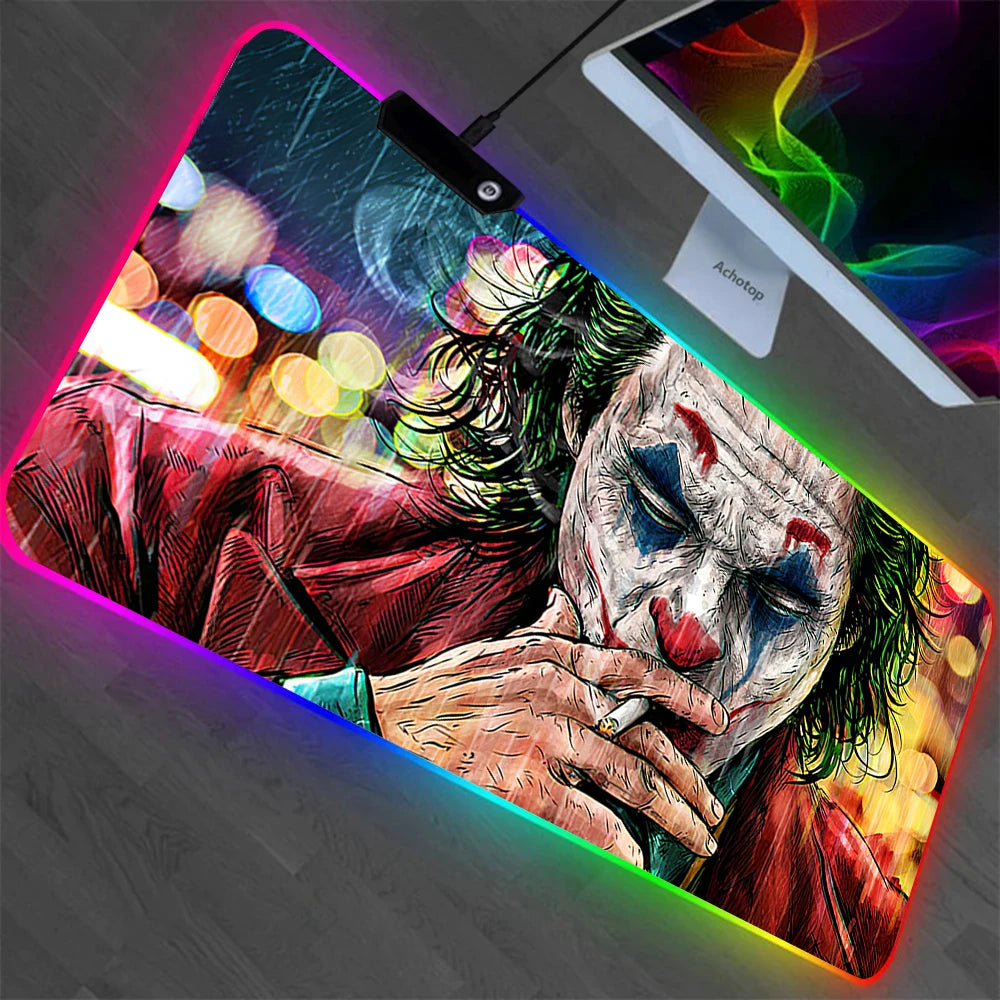 RGB Pc Gamer Keyboard Mouse Pad