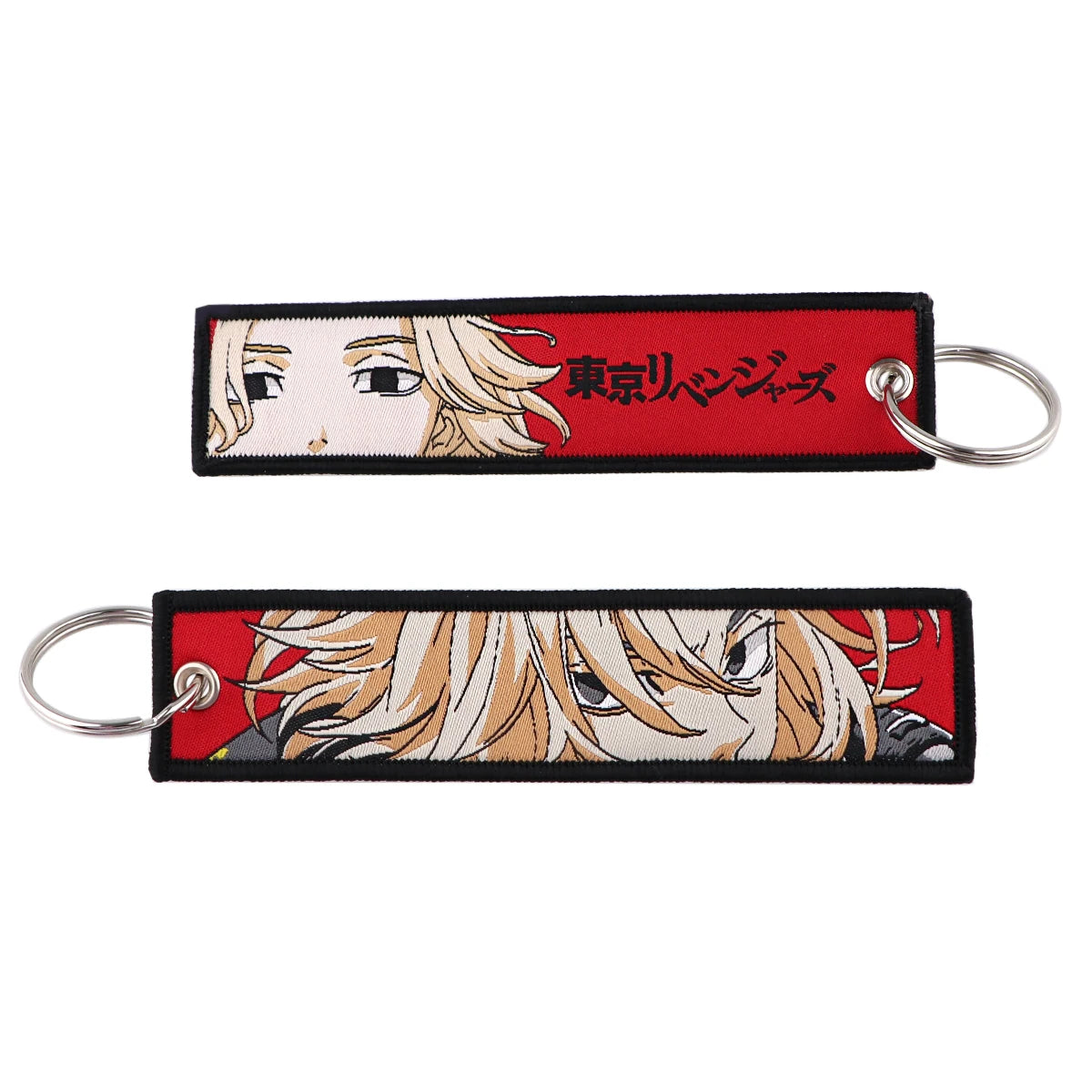 Japanese Anime Cool Embroidery Key Fobs