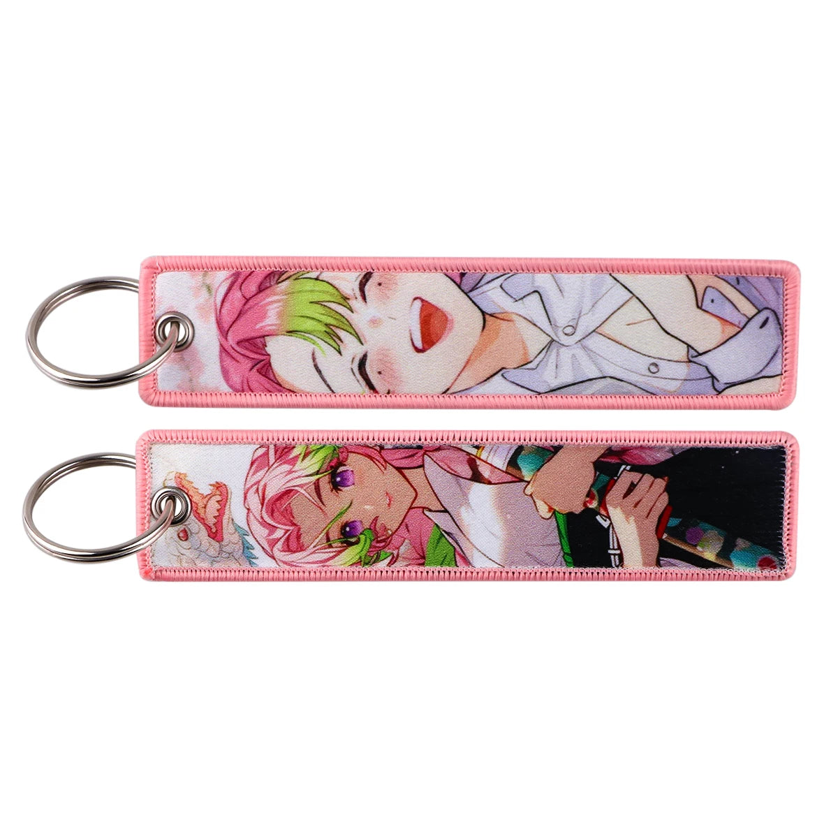 Japanese Anime Cool Embroidery Key Fobs