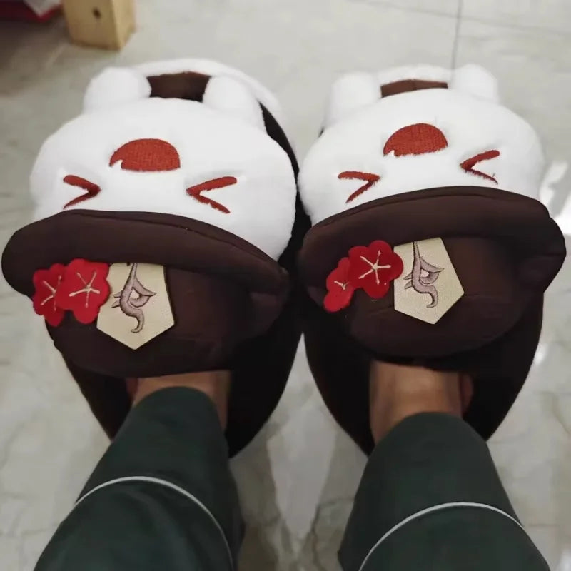 Genshin Impact Plush Slippers