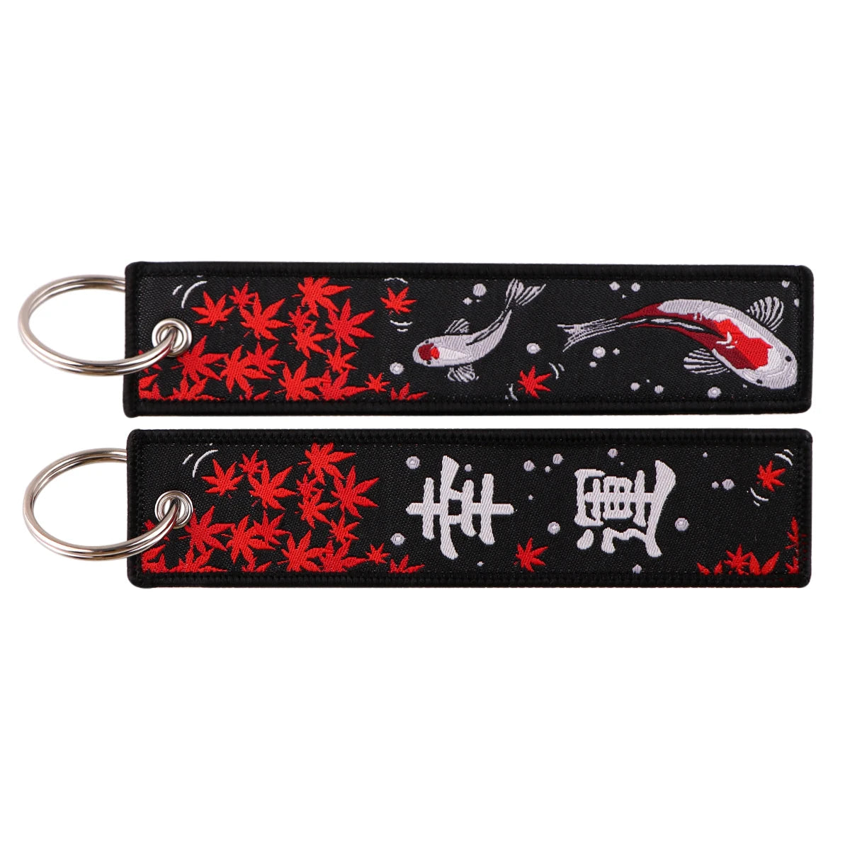 Japanese Anime Cool Embroidery Key Fobs