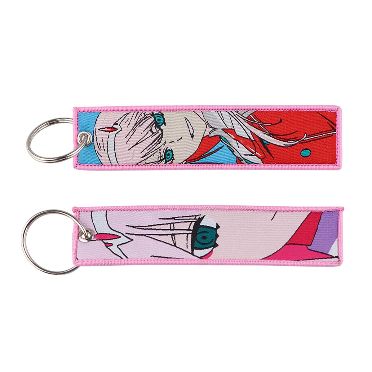 Japanese Anime Cool Embroidery Key Fobs