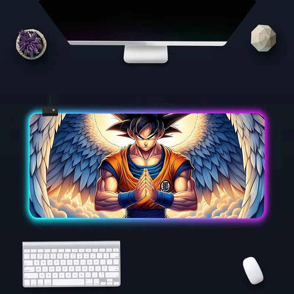 RGB Pc Gamer Keyboard Mouse Pad Mousepad