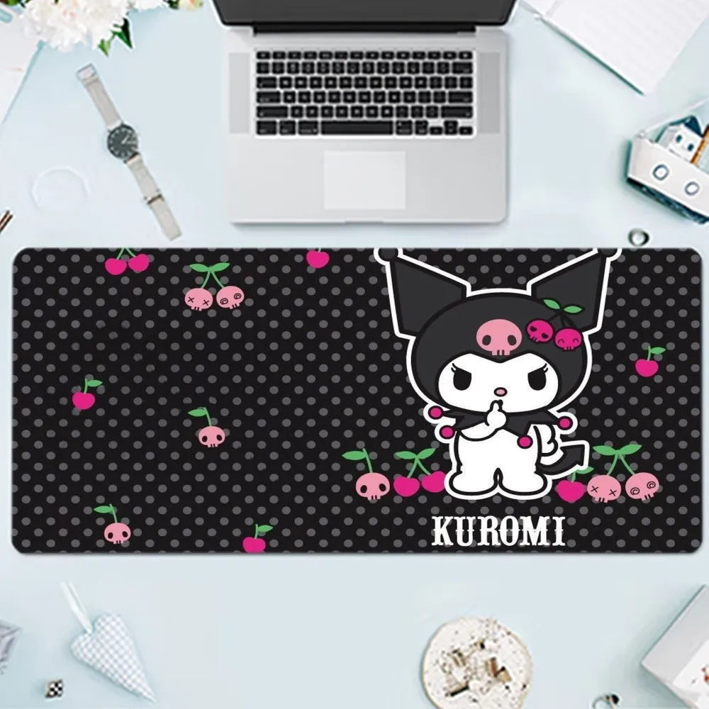 Kuromi Kawaii Mousepad Large Gaming Mouse Mat