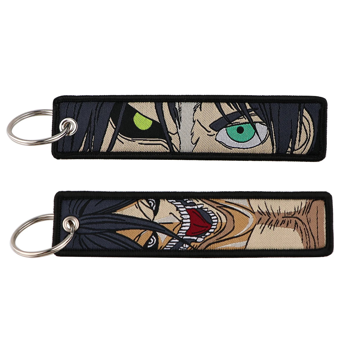 Japanese Anime Cool Embroidery Key Fobs