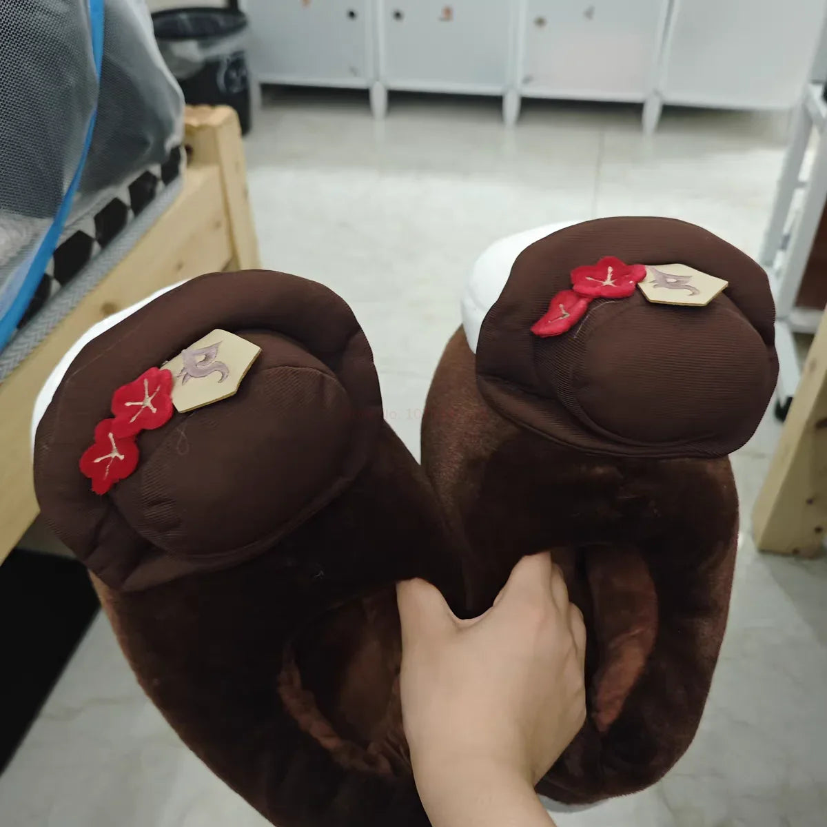 Genshin Impact Plush Slippers