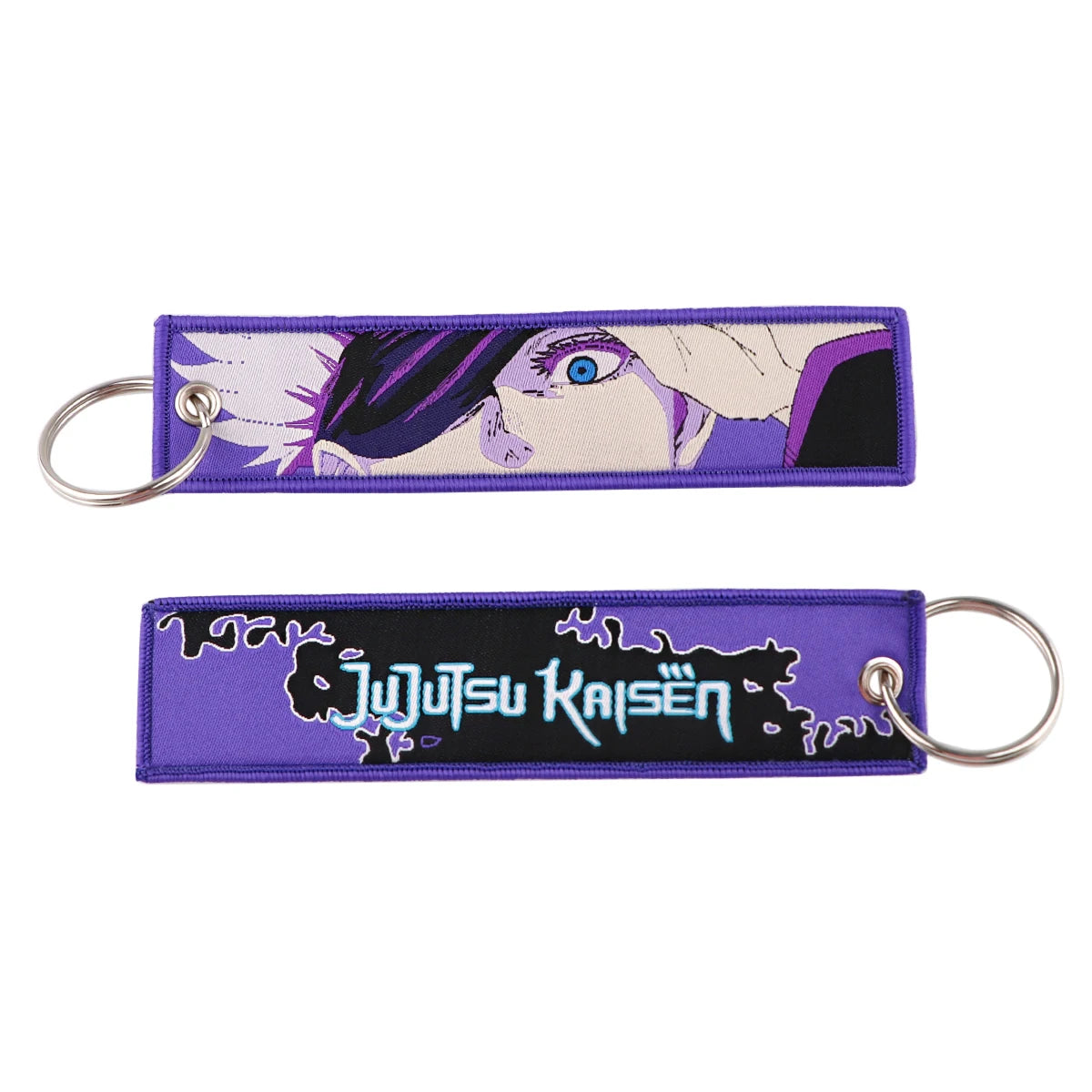 Japanese Anime Cool Embroidery Key Fobs