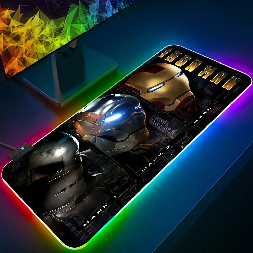 RGB Pc Gamer Keyboard Mouse Pad