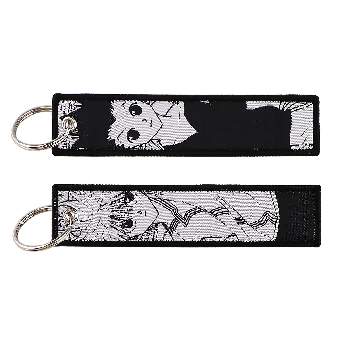 Japanese Anime Cool Embroidery Key Fobs