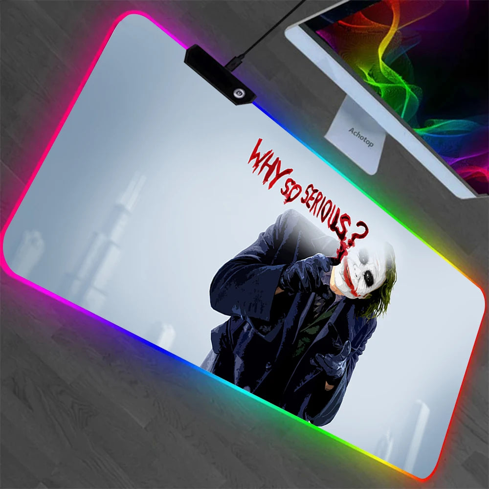 RGB Pc Gamer Keyboard Mouse Pad