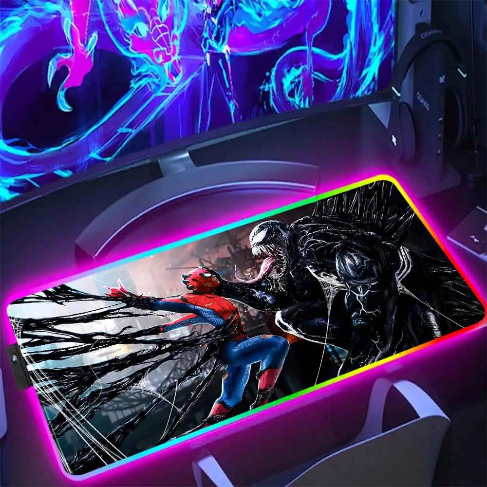 RGB Pc Gamer Keyboard Mouse Pad