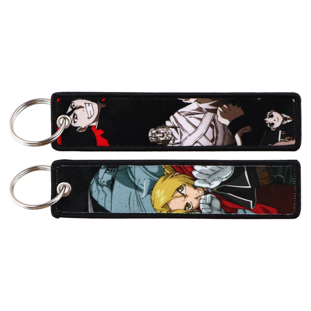 Japanese Anime Cool Embroidery Key Fobs