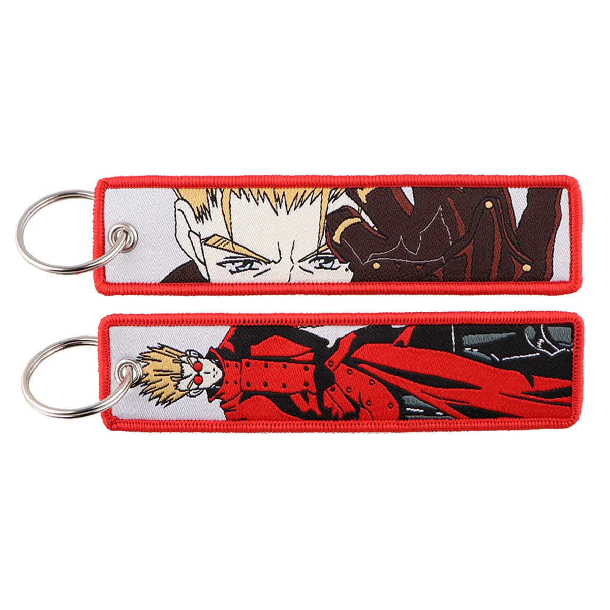 Japanese Anime Cool Embroidery Key Fobs