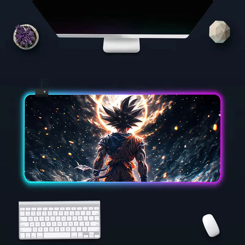 RGB Pc Gamer Keyboard Mouse Pad Mousepad