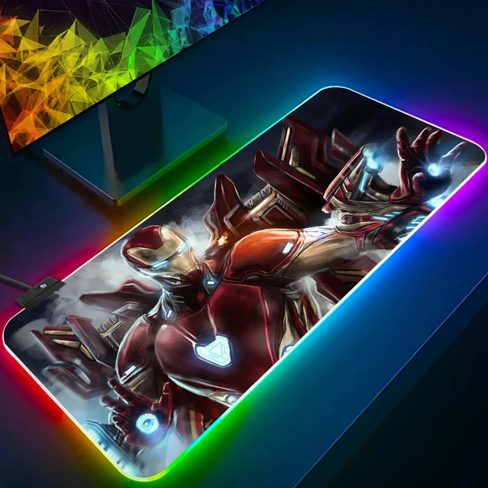 RGB Pc Gamer Keyboard Mouse Pad