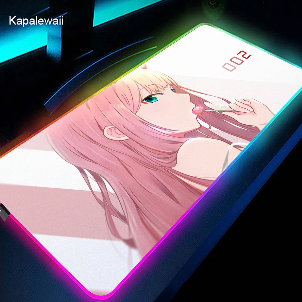 Zero Two Mouse Pad Pc RGB