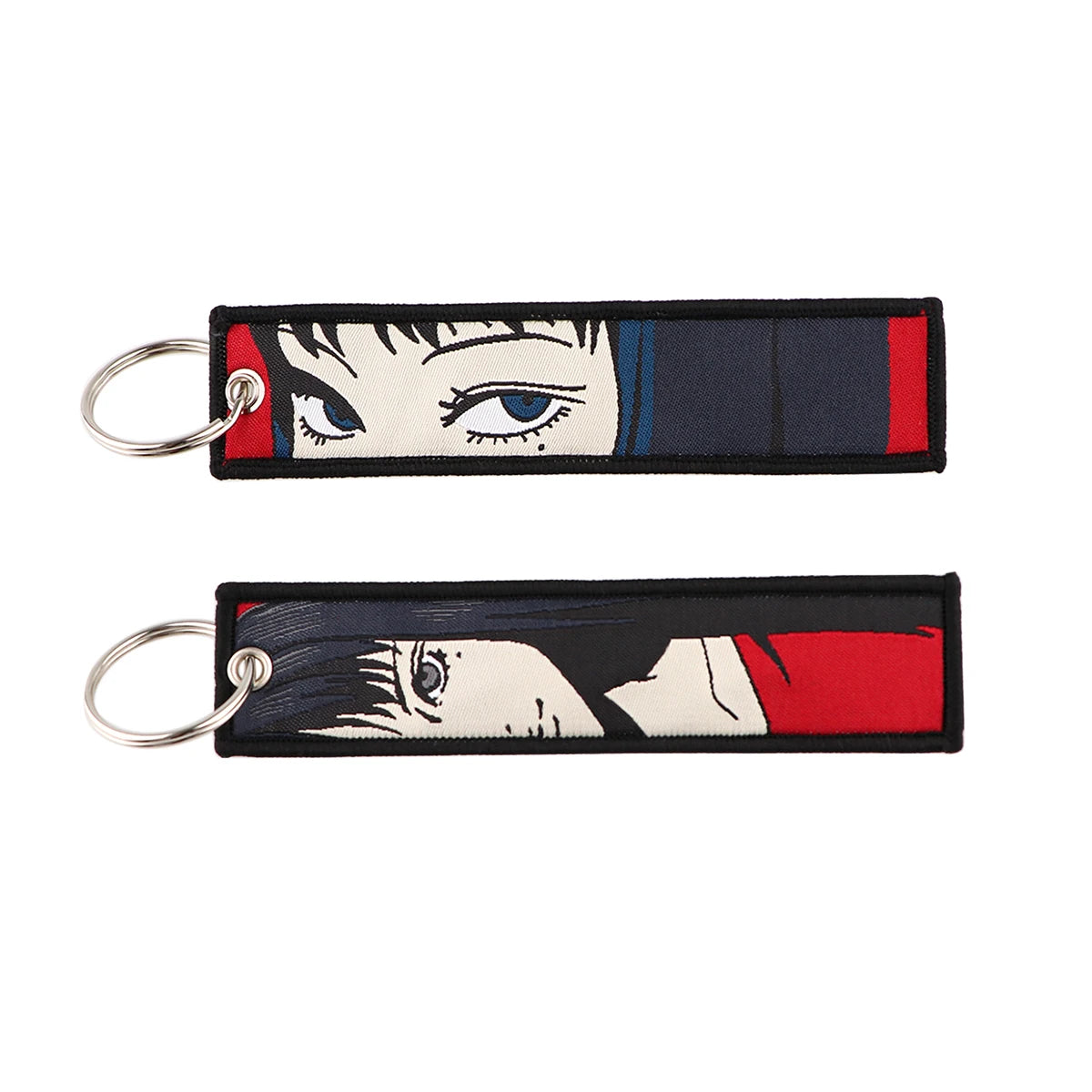 Japanese Anime Cool Embroidery Key Fobs