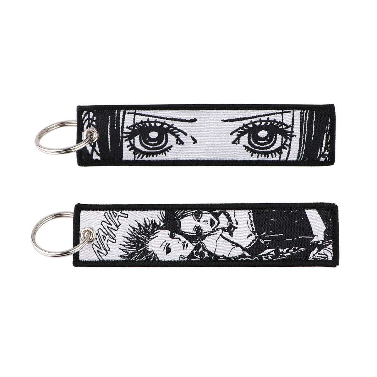 Japanese Anime Cool Embroidery Key Fobs