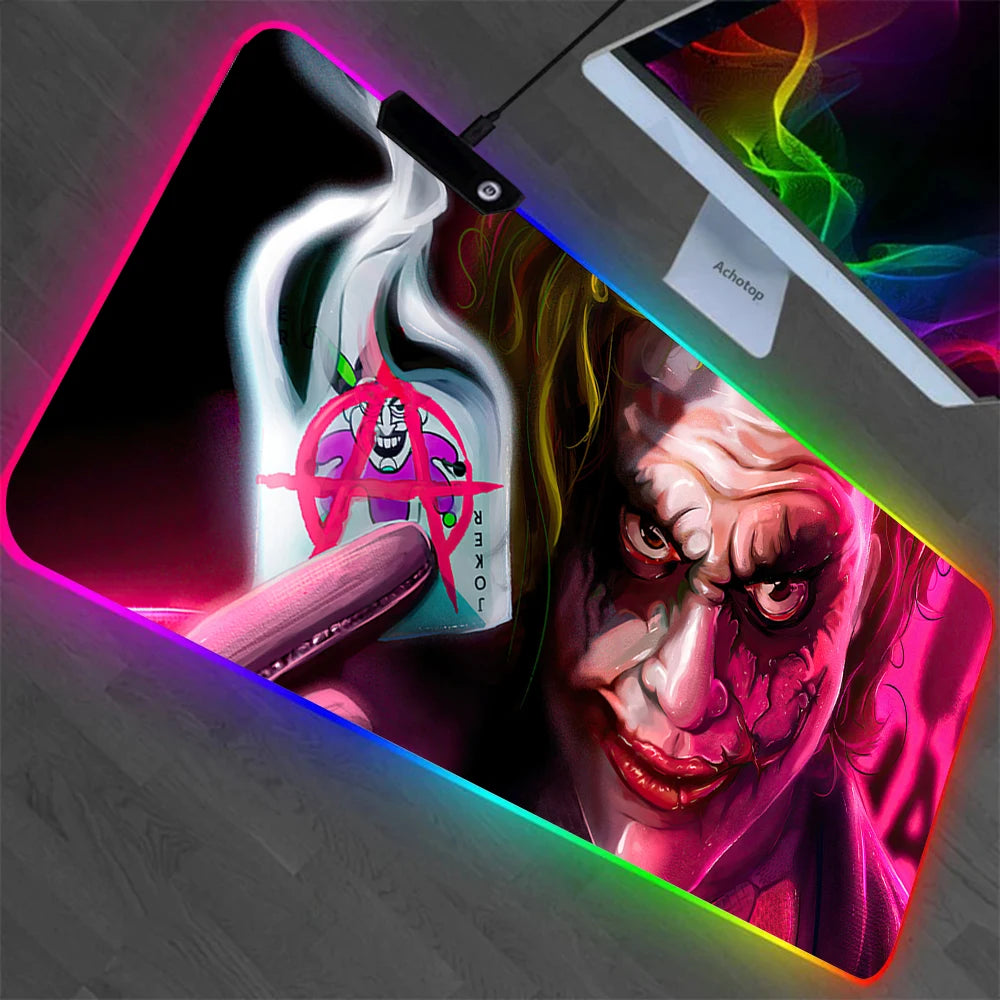 RGB Pc Gamer Keyboard Mouse Pad