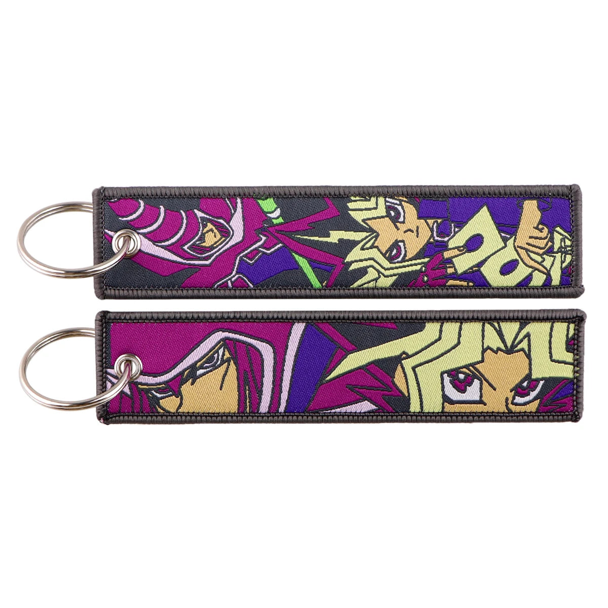 Japanese Anime Cool Embroidery Key Fobs