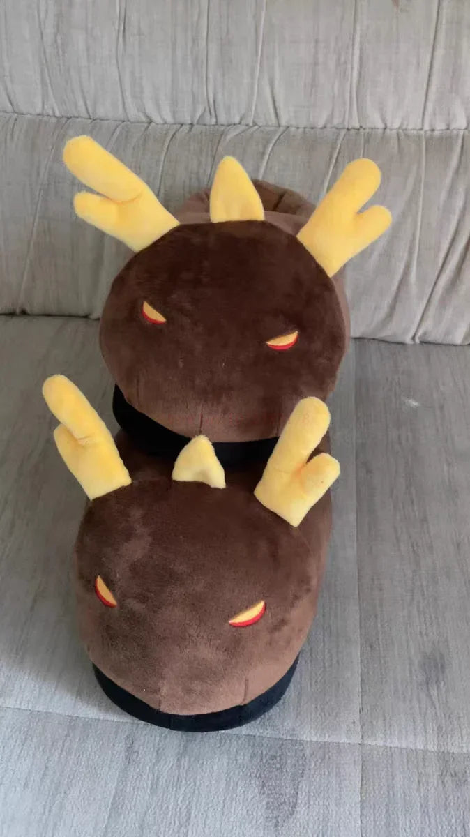 Genshin Impact Plush Slippers