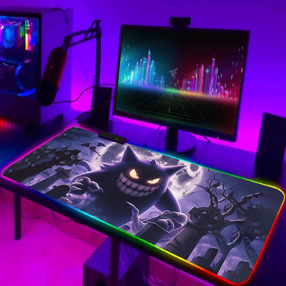 RGB Keyboard Mouse Pad