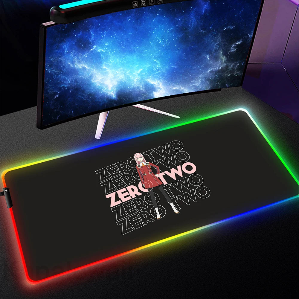 RGB Mouse Pad Large Zero Two