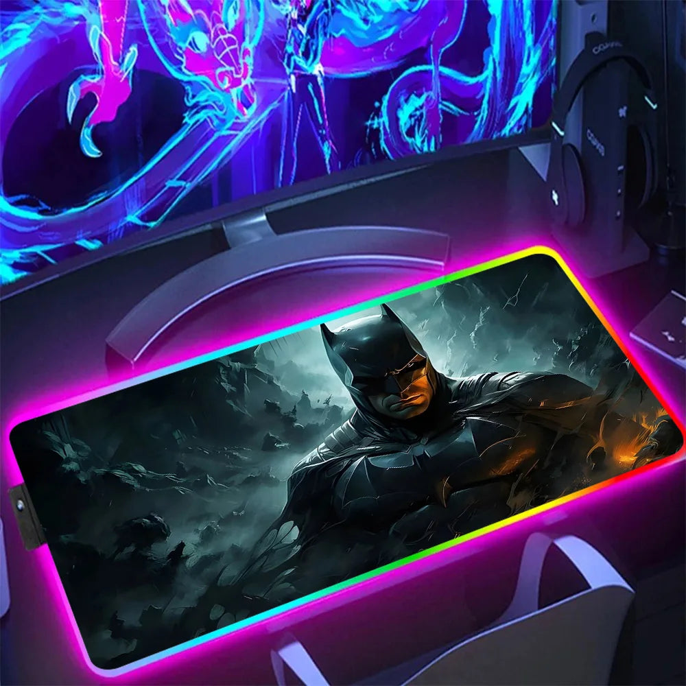 RGB Keyboard Mouse Pad