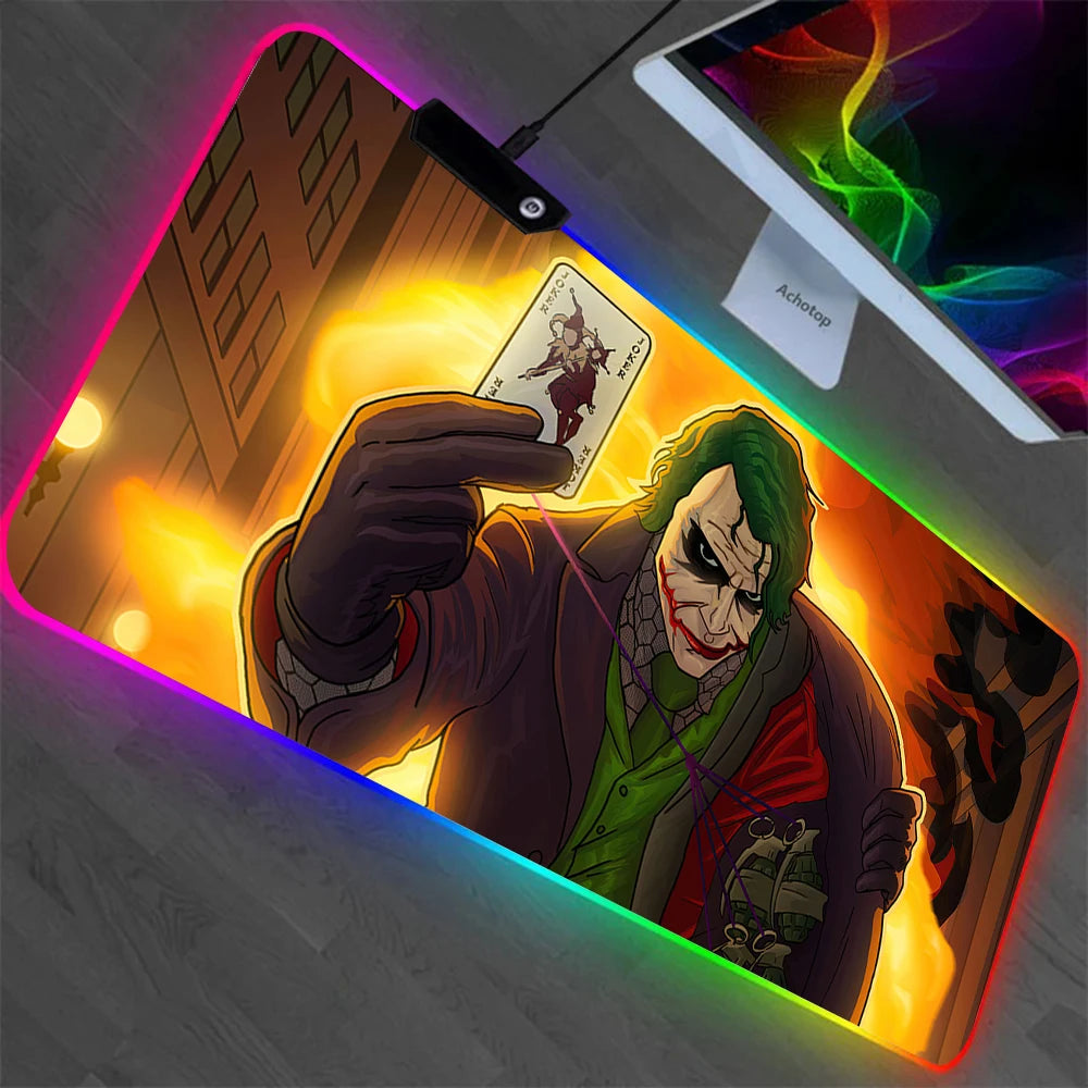 RGB Pc Gamer Keyboard Mouse Pad