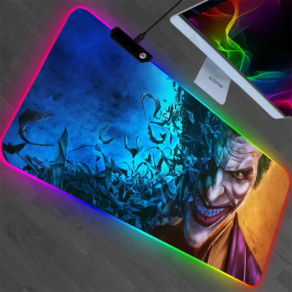 RGB Pc Gamer Keyboard Mouse Pad