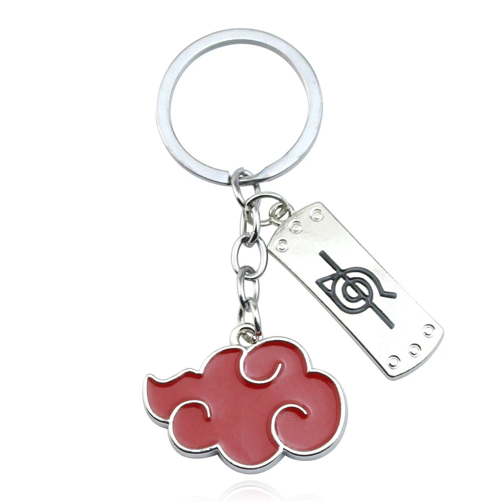 Anime Metal Keychain Uchiha Itachi Sharingan