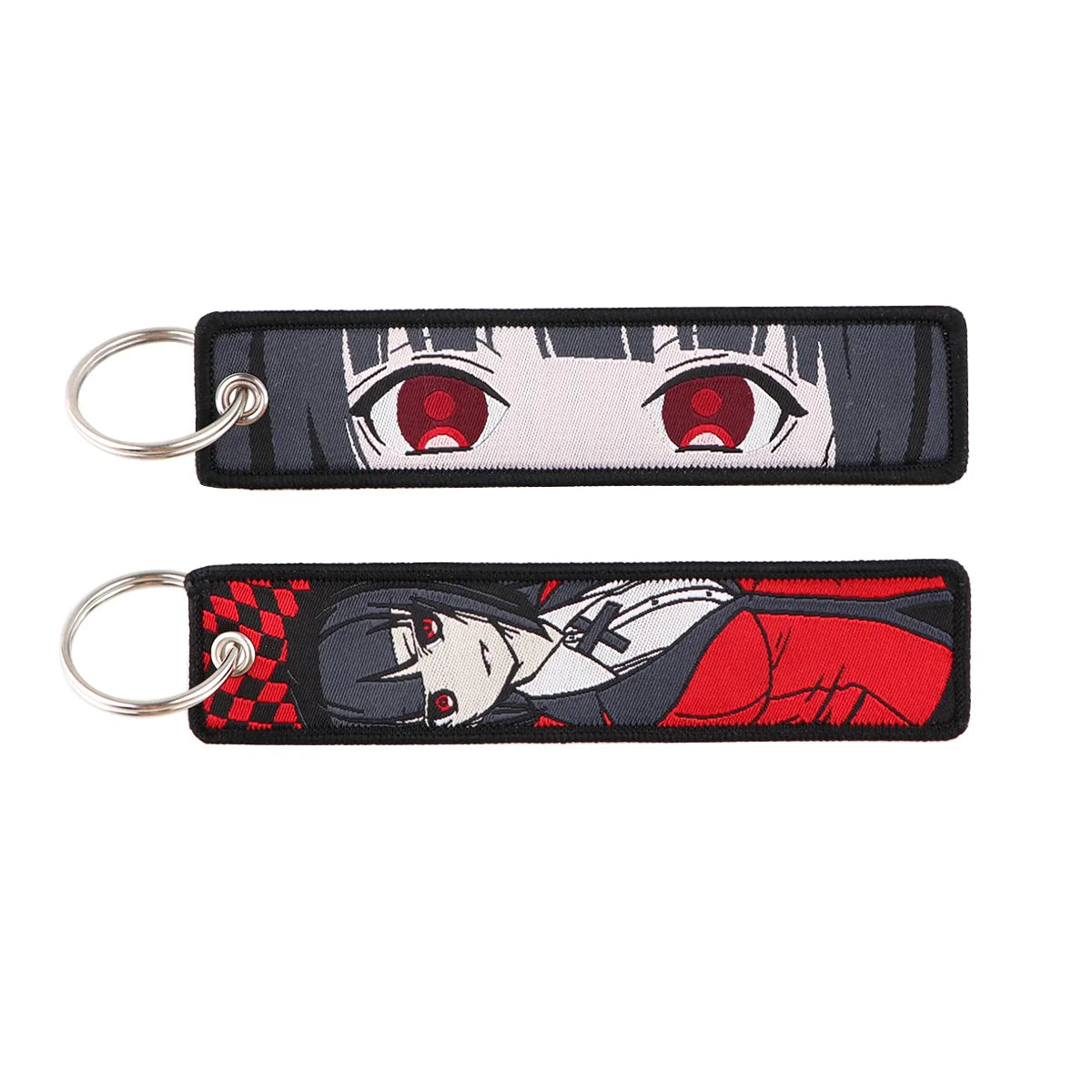 Japanese Anime Cool Embroidery Key Fobs