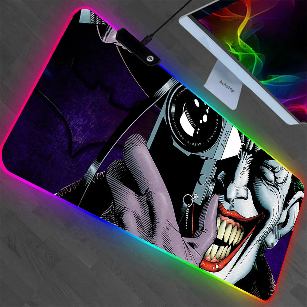 RGB Pc Gamer Keyboard Mouse Pad