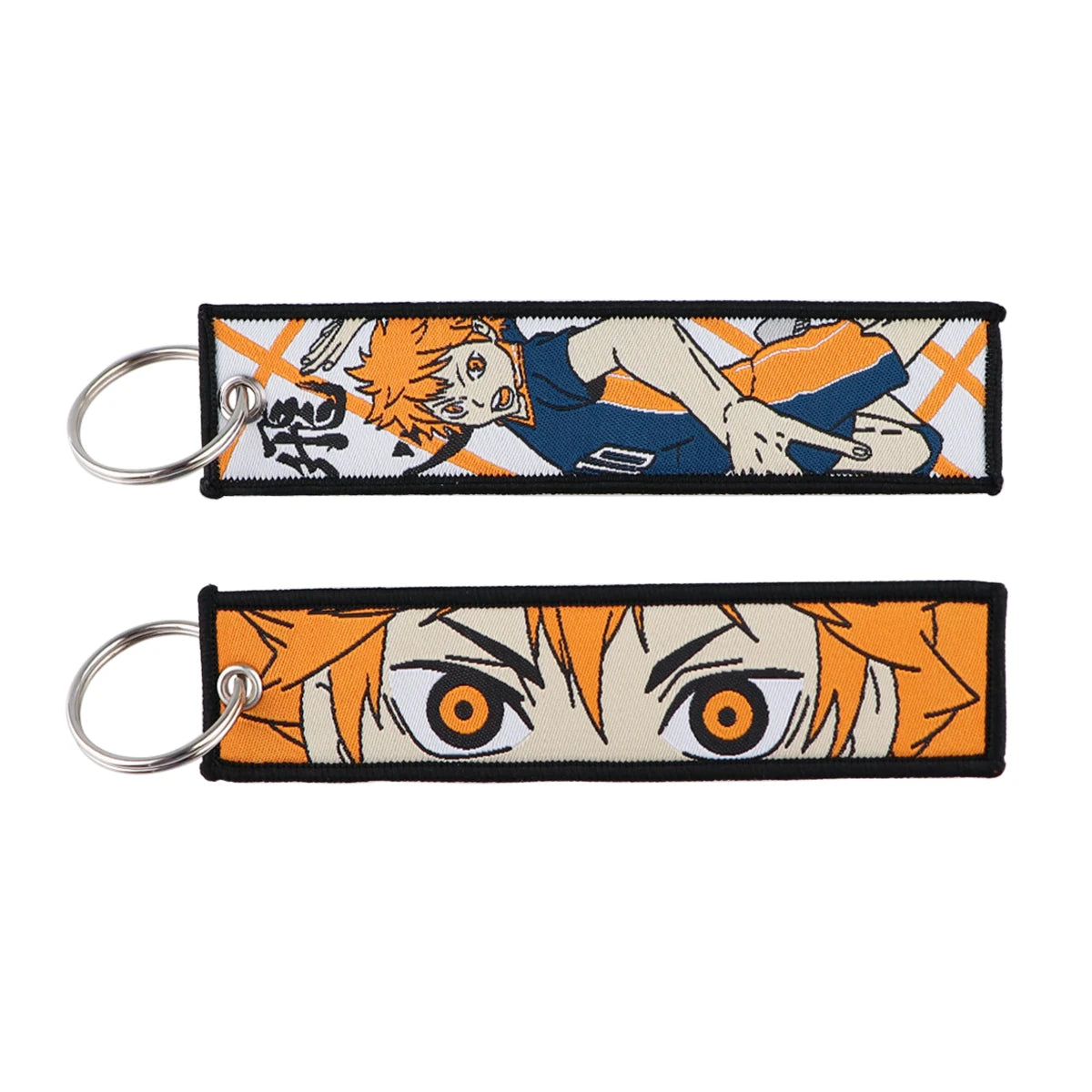 Japanese Anime Cool Embroidery Key Fobs