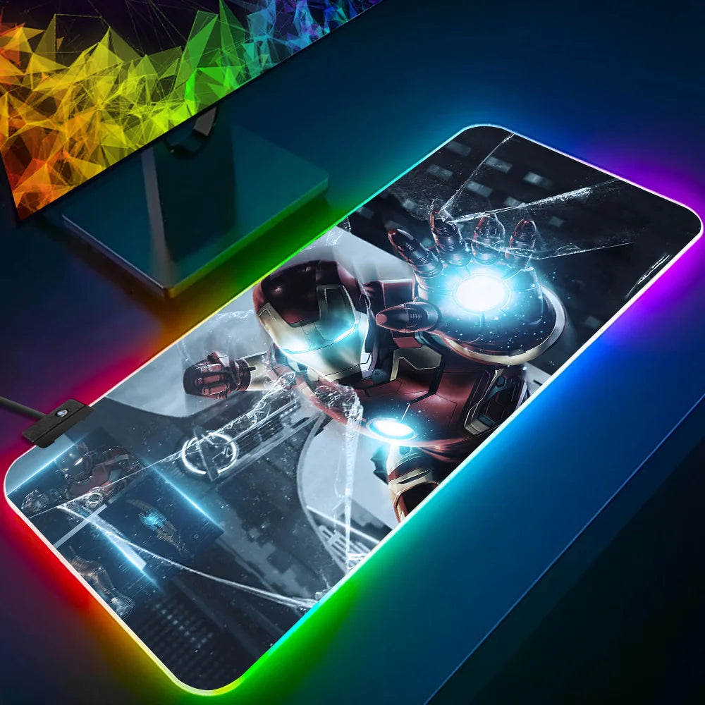 RGB Pc Gamer Keyboard Mouse Pad